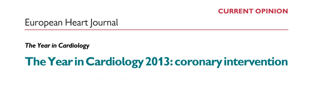 year in cardiology 2013